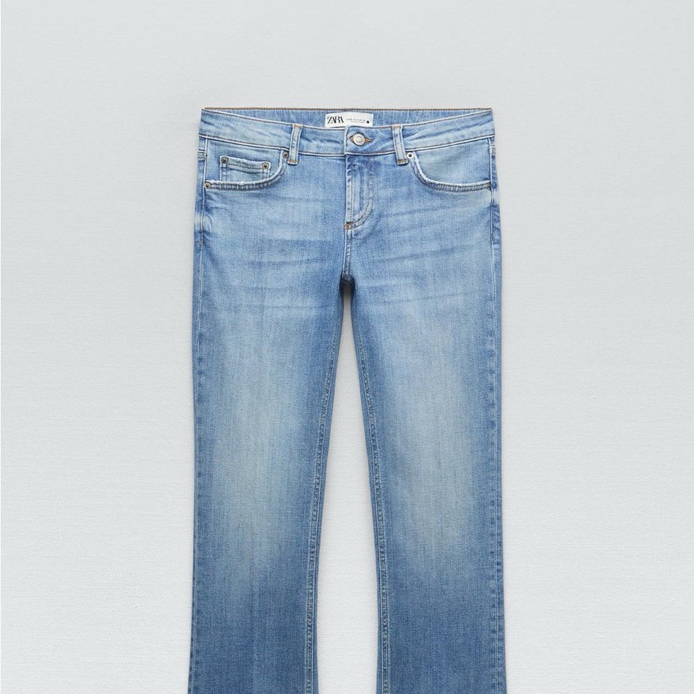Zara Low Rise Slim Crop Jeans Size 6/28